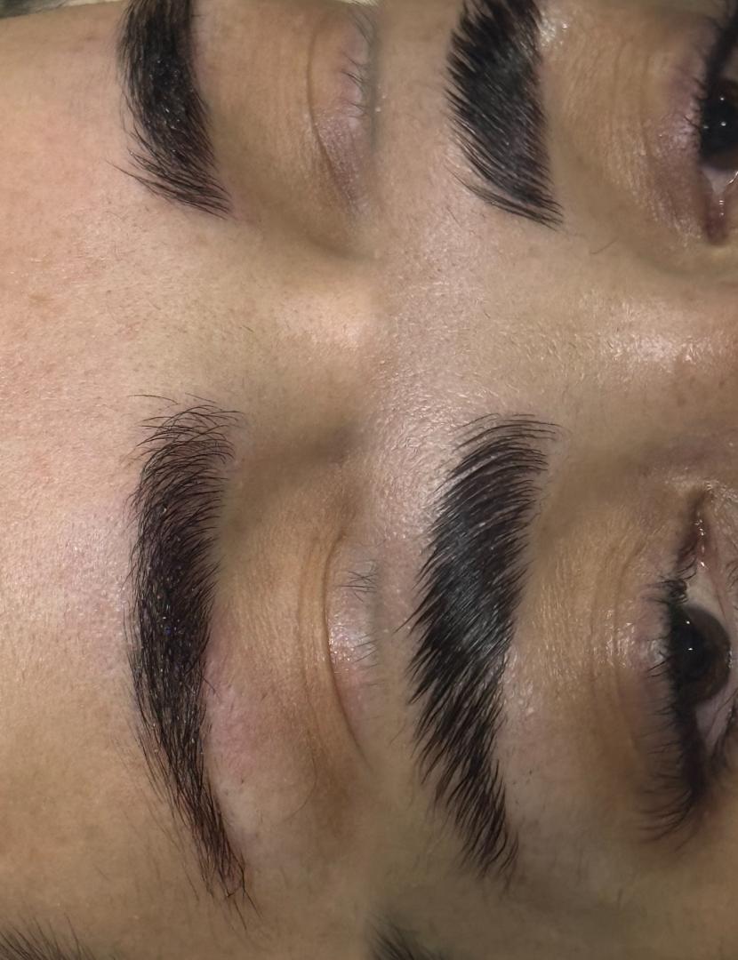 Eyebrow permanent makeup result — Kinda Tattoo